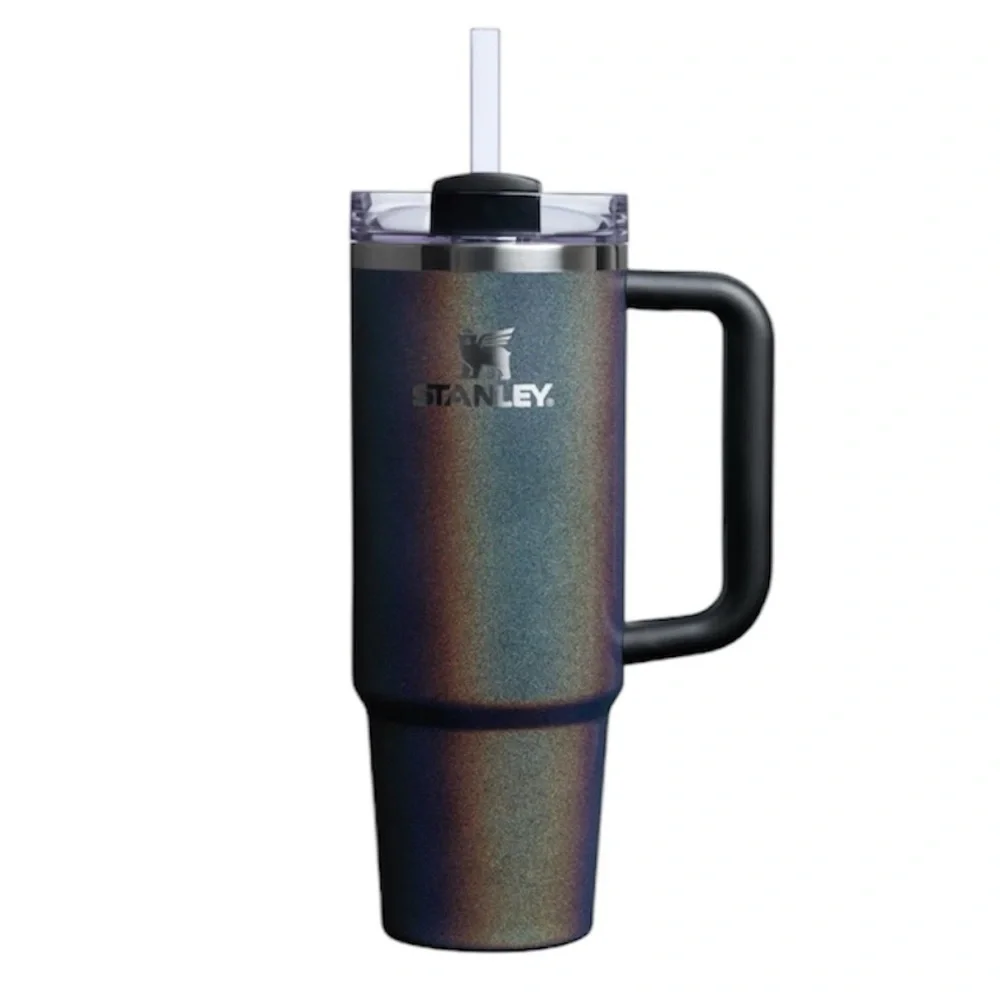 Stanley Midnight Glitz 30 oz. Quencher H2.0 FlowState Tumbler New in Box - Picture 1 of 6